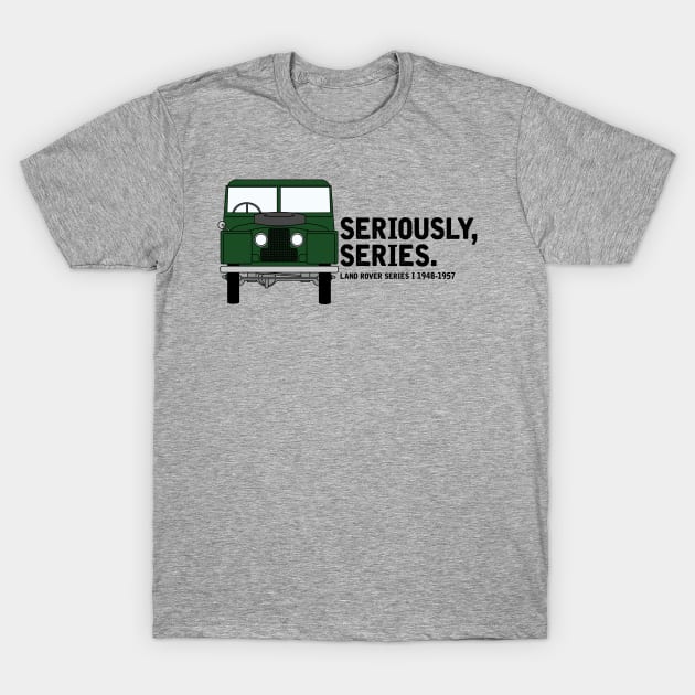 Seriously, Series. T-Shirt by The Lemon Stationery & Gift Co